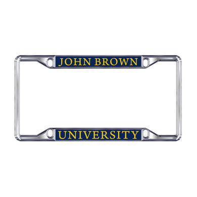 License Plate Frame - John Brown over University