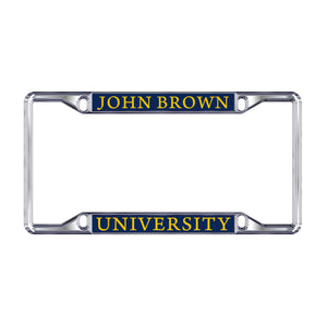 License Plate Frame - John Brown over University