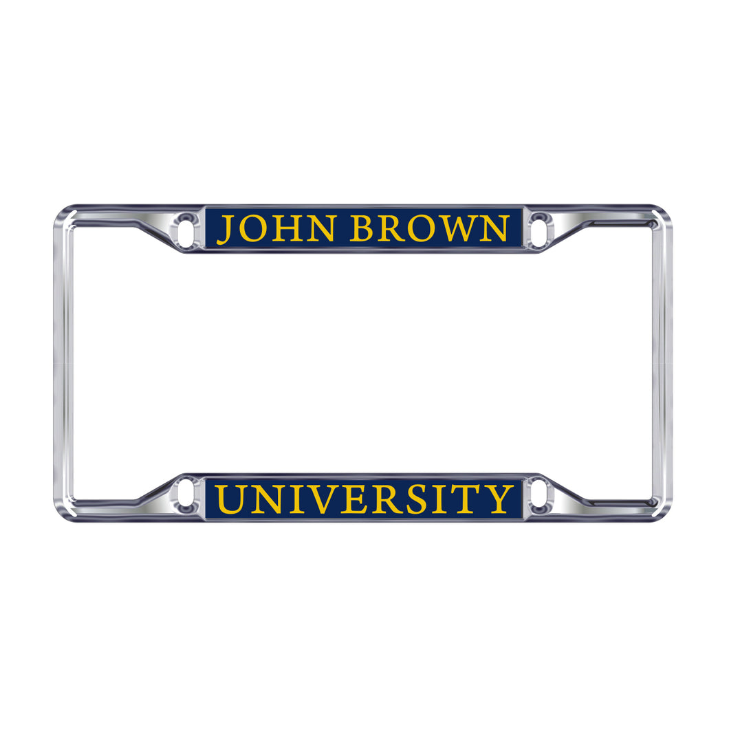License Plate Frame - John Brown over University