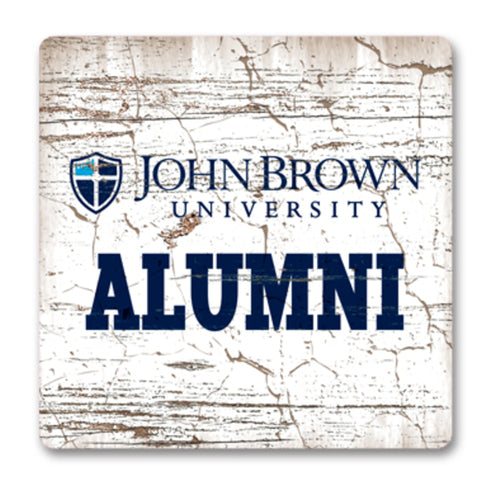 Square Wood Magnet, Alumni