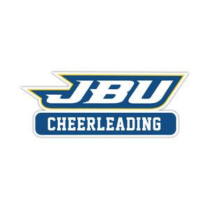 JBU Cheerleading Decal