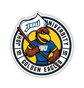 JBU Golden Eagles Mascot Decal