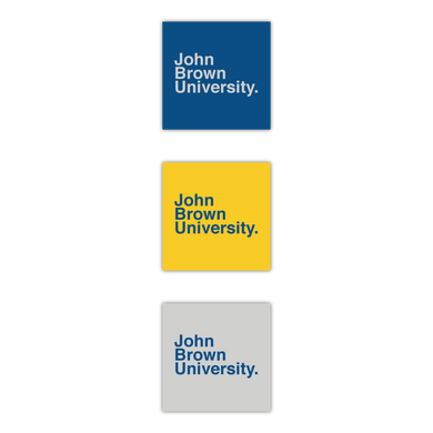 JBU Small Square 3-Pack Decals
