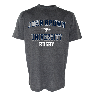Name Drop Rugby Tee, Graphite