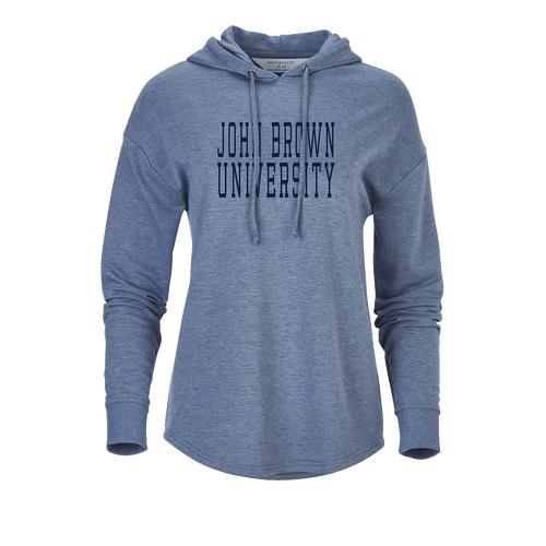 Women's Dream Fleece Hood, Indigo Heather (F22)